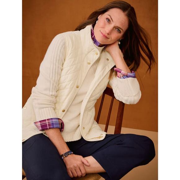 Talbots Womens Chino Cargo Pants 16 Navy Straight Leg Ankle Pockets Utility - Picture 3 of 8